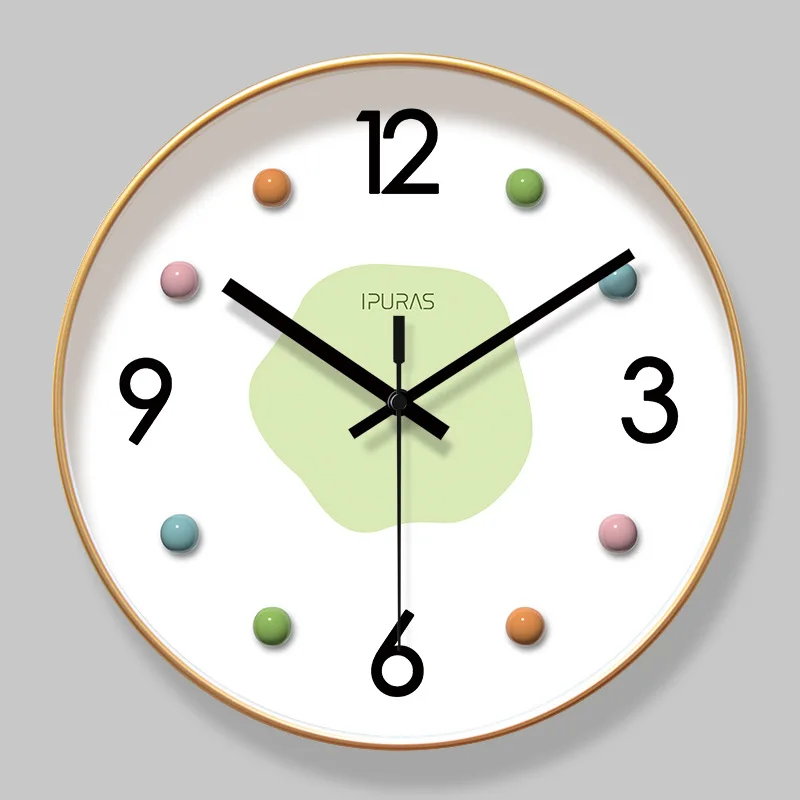 Lighting Home Decor Wall Clocks - ساعات حائط نوردية فاخرة جديدة لعام