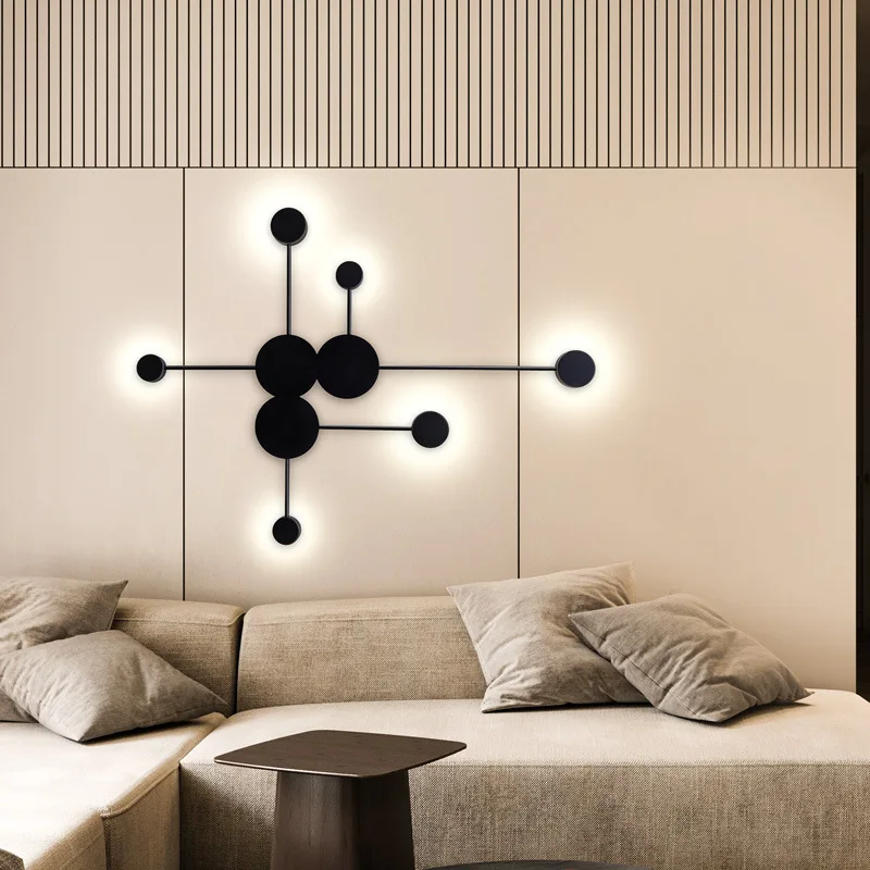 Lighting Home Decor Wall Clocks - الحديثة LED الجدار الشمعدان الخفيفة ،