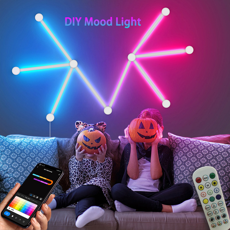 Wall Decor Lighting - مصباح حائط RGB ذكي، شريط إضاءة