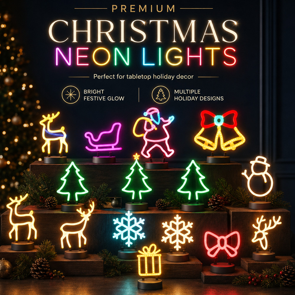 Wall Decor Lighting - زينة عيد الميلاد، إضاءة نيون LED