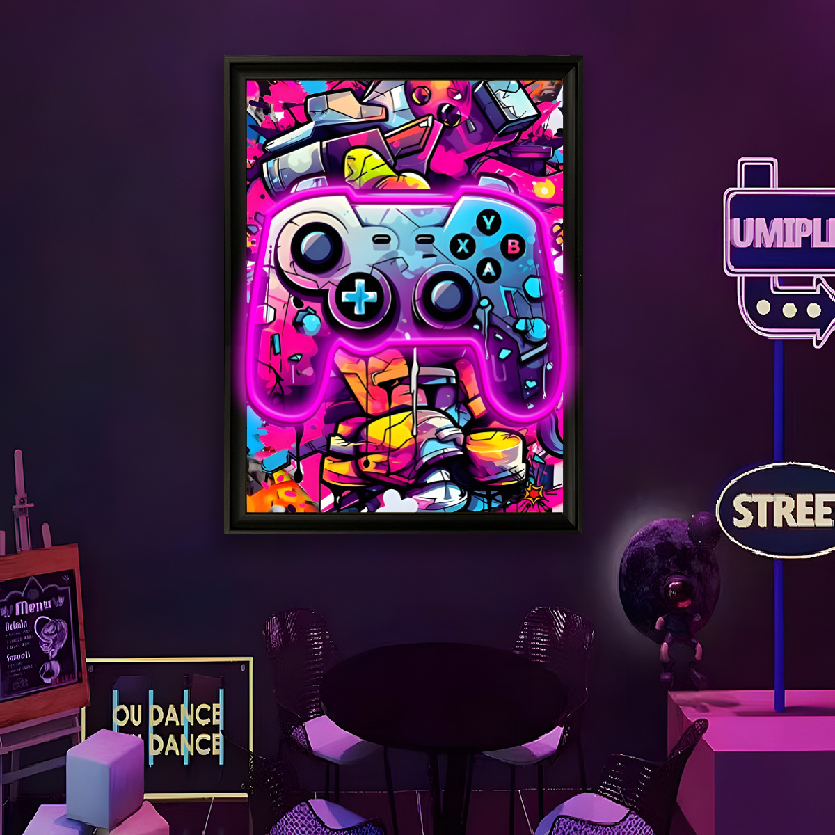إضاءة نيون LED تعمل بالـ USB،  - مراجعة Wall Decor Lighting وسعره