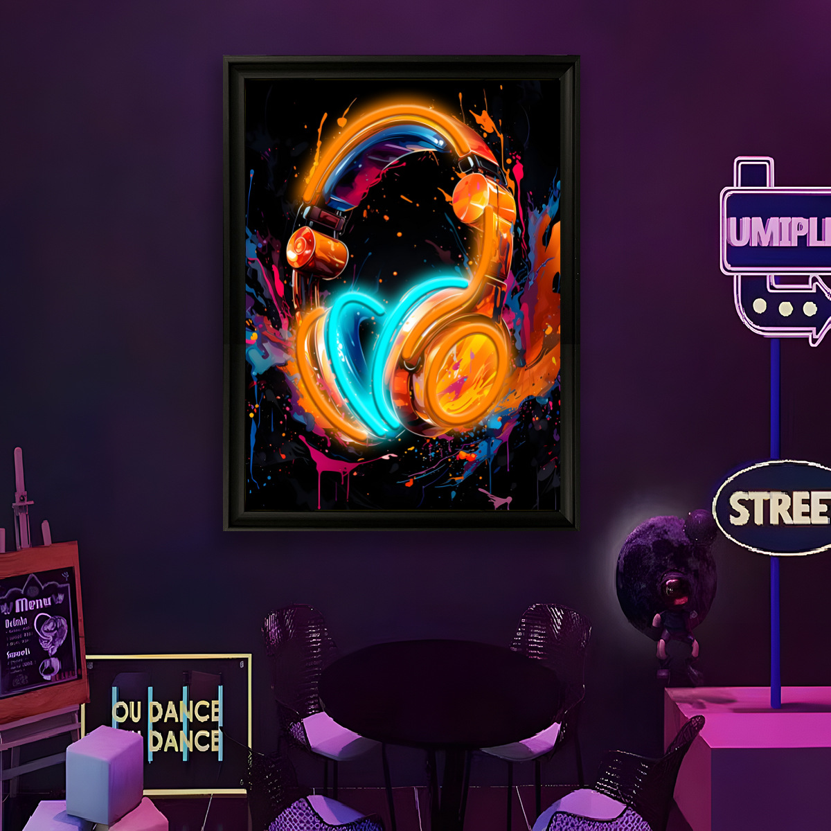 إضاءة نيون LED تعمل بالـ USB،  - مراجعة Wall Decor Lighting وسعره