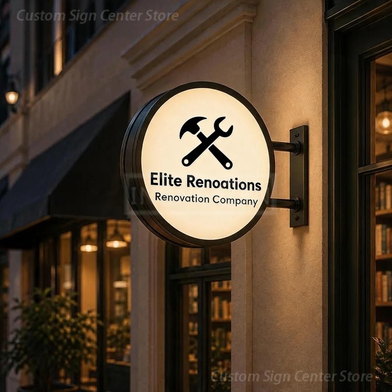 لوحة إعلانية مضيئة مخصصة بتقني - مراجعة Lighting Decor Company وسعره