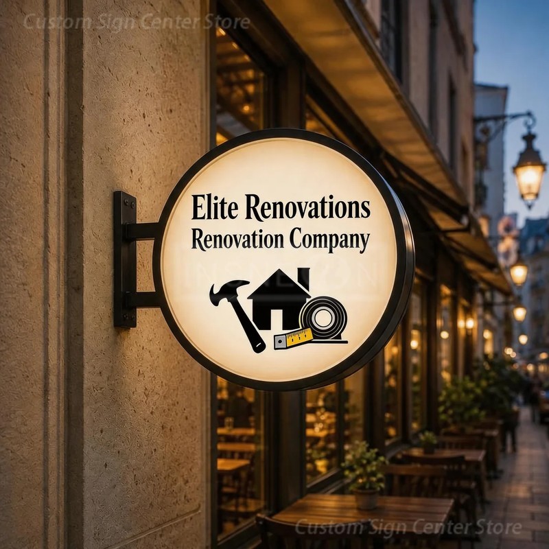 لوحة إعلانية مضيئة مخصصة بتقني - مراجعة Lighting Decor Company وسعره