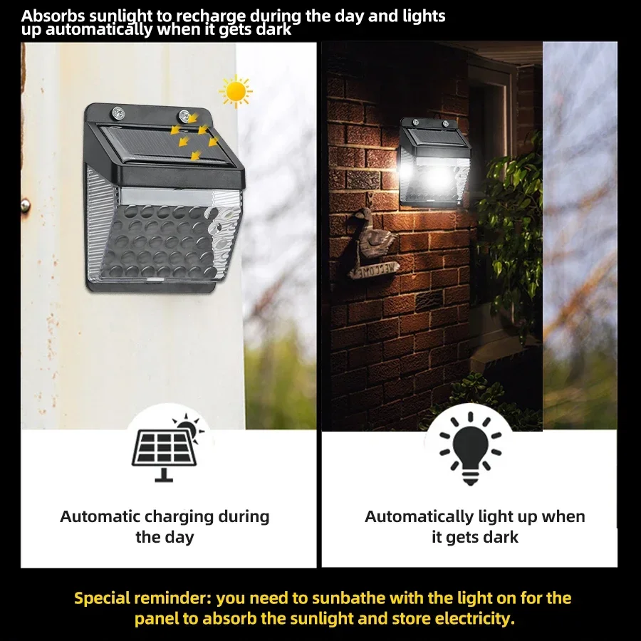 مصباح LED يعمل بالطاقة الشمسية - مراجعة Wall Decor Lighting وسعره