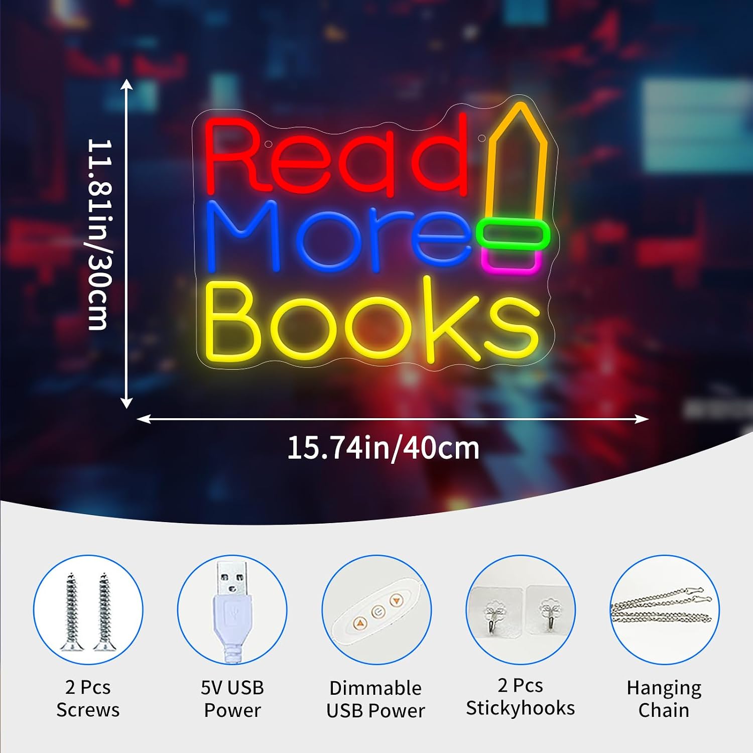 إضاءة نيون LED لقراءة المزيد م - مراجعة Lighting Decor And More وسعره