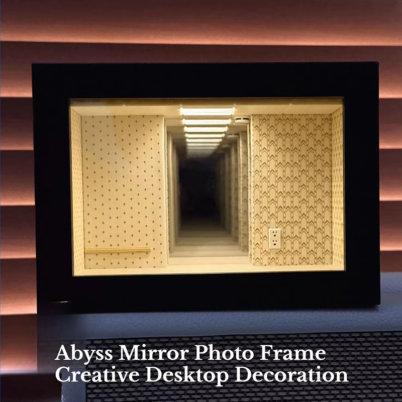 إطار صور بمرآة لا نهائية بتأثي - مراجعة Lighting Decor Photos وسعره