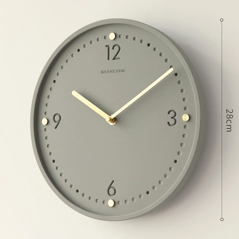 ساعات حائط صامتة بتصميم بسيط ل - مراجعة Lighting Home Decor Wall Clocks وسعره