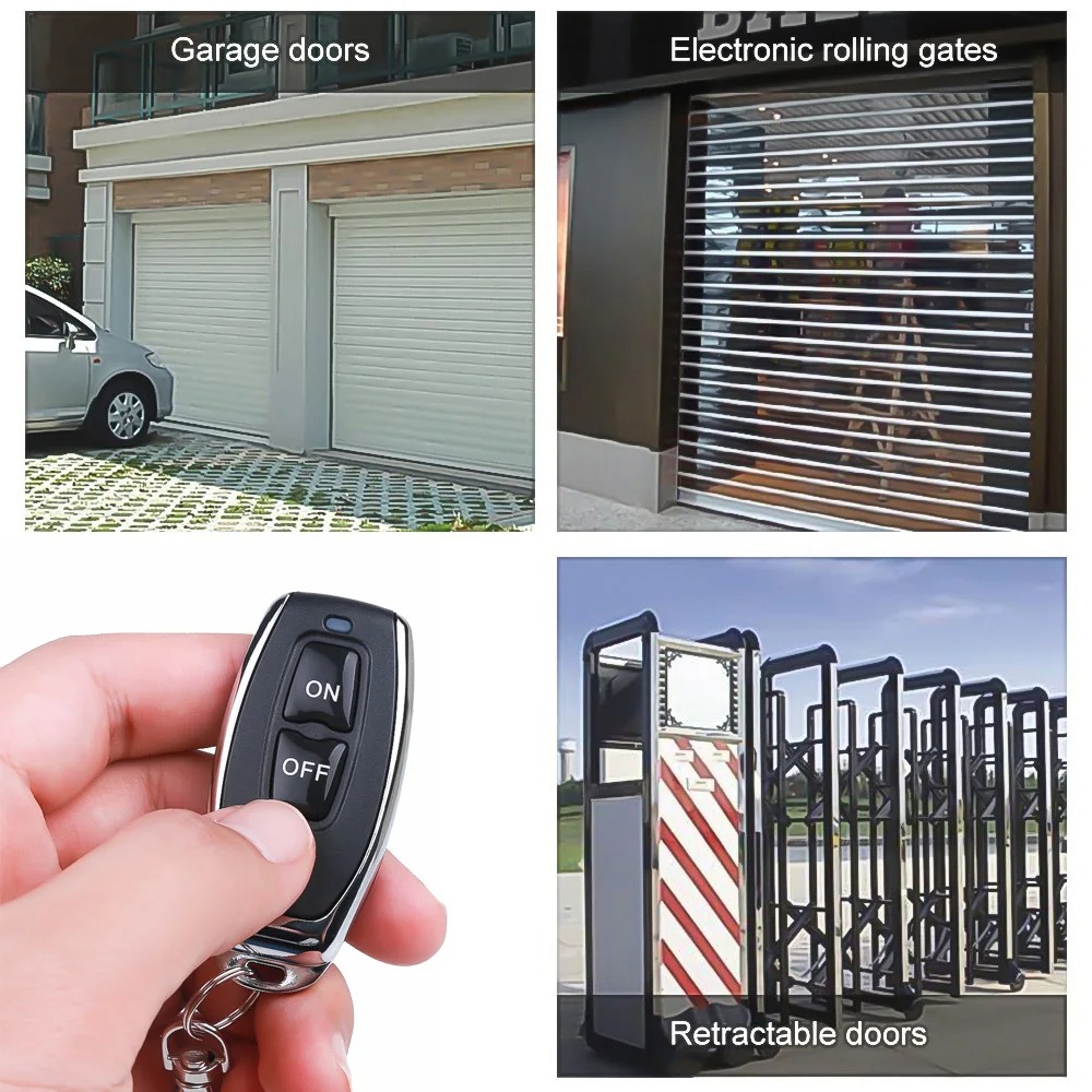 433Mhz RF التحكم عن بعد على زر - مراجعة Garage Lighting Decor وسعره